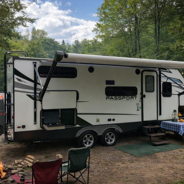 2022 Keystone RV Passport trailer available for rent in Sevierville, Tennessee