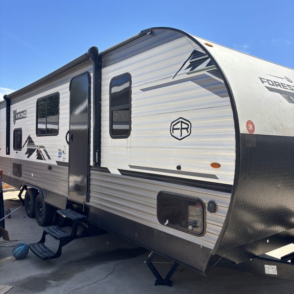 2025 Forest River Viking 5K Travel Trailer available for rent in Odessa, Texas
