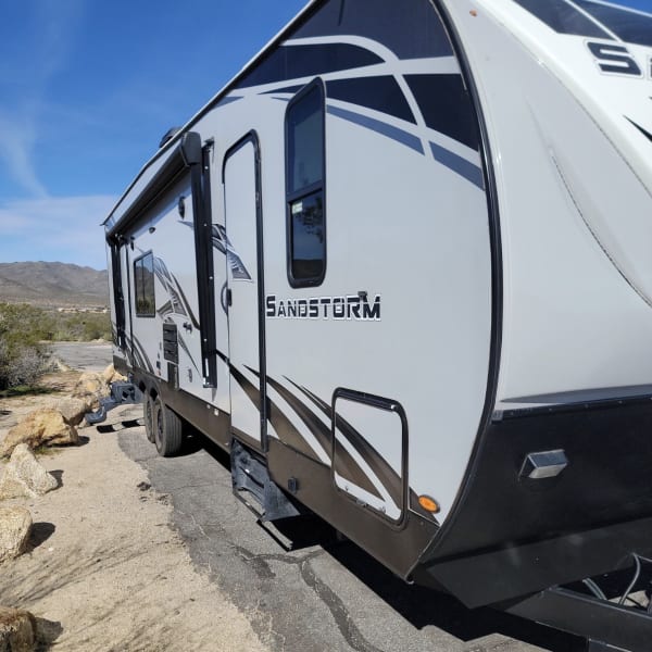 2022 Forest River Sandstorm Toy Hauler available for rent in Coachella, California