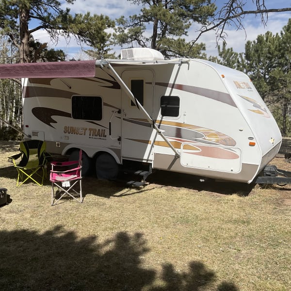 2008 Crossroads RV Sunset Trail Travel Trailer available for rent in Woodland Park, Colorado