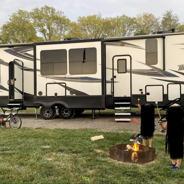 2017 Grand Design Momentum Toy Hauler available for rent in Kouts, Indiana