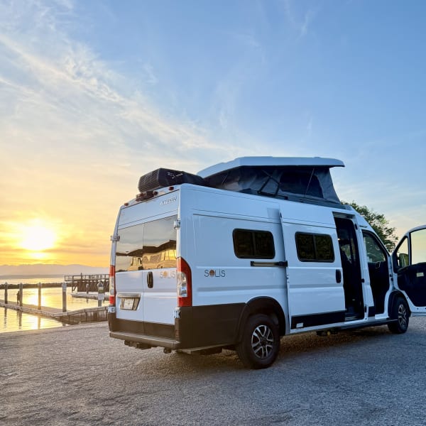2025 Winnebago Solis Class B available for rent in Seattle, Washington