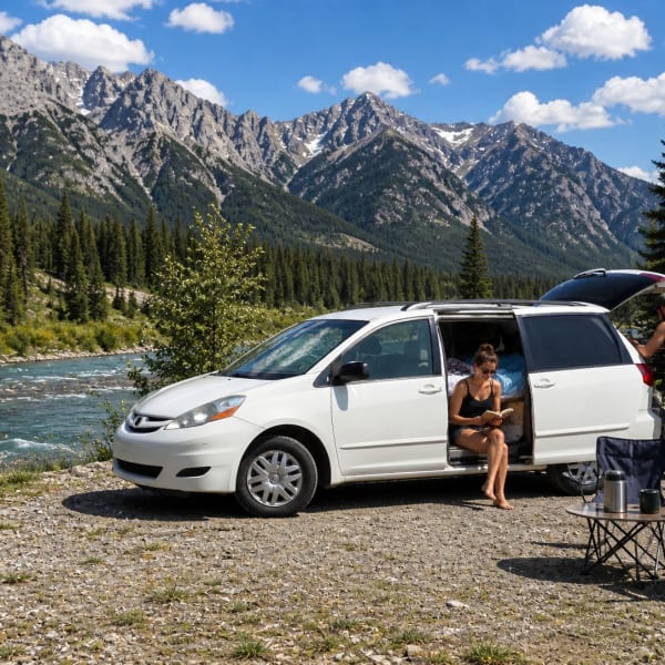 2007 Toyota Sienna Class B available for rent in Calgary, Alberta