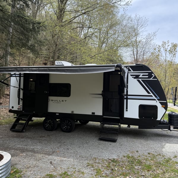 2026 Keystone RV Bullet 21RKC Travel Trailer available for rent in Muskegon, Michigan