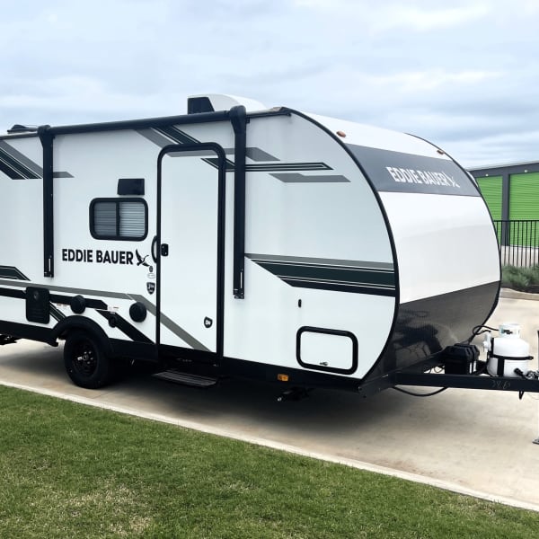 2025 Heartland RVs Eddie Bauer Travel Trailer available for rent in Oklahoma City, Oklahoma