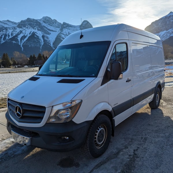 2015 Mercedes-Benz Mercedes Sprinter 2500 Class B available for rent in Canmore, Alberta