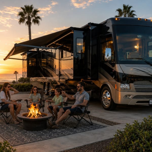 2012 Winnebago Adventurer Class A available for rent in San Marcos, California