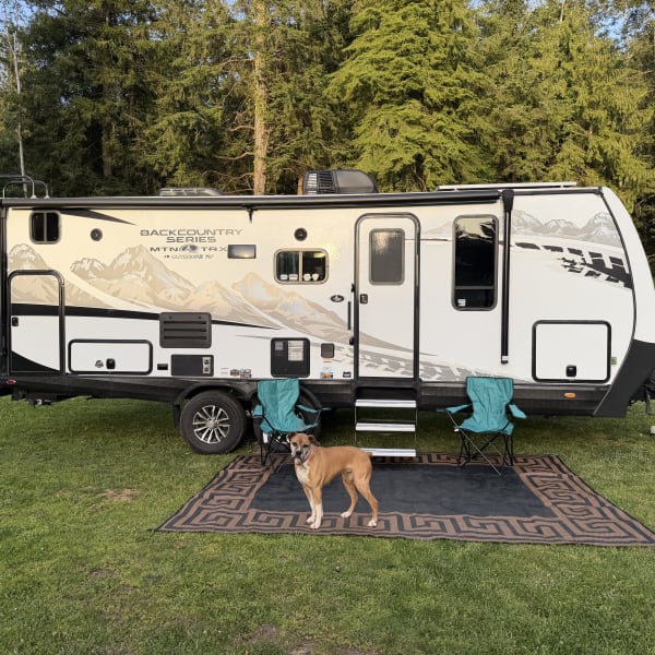 2024 Outdoors RV Mountain Trax Backcountry Travel Trailer available for rent in Crescent City, California