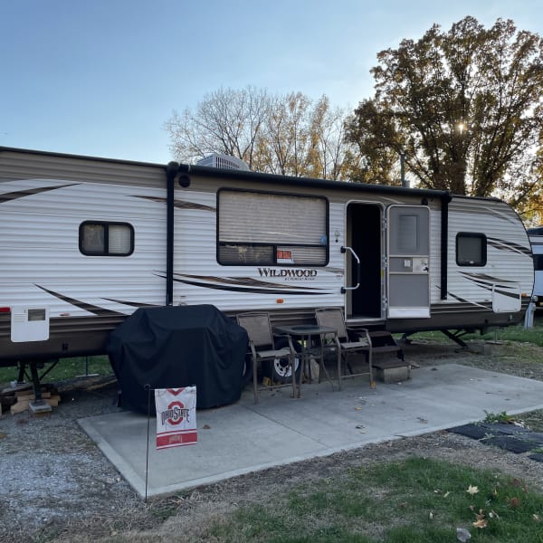 2017 Forest River Wildwood Travel Trailer available for rent in New Paris, Ohio