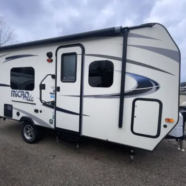 2017 Forest River Flagstaff Micro Lite XLT Travel Trailer available for rent in Santa Fe, New Mexico