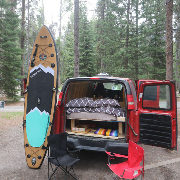 2013 Glacier Campers Vanlife Explorer camper-van available for rent in Calgary, Alberta