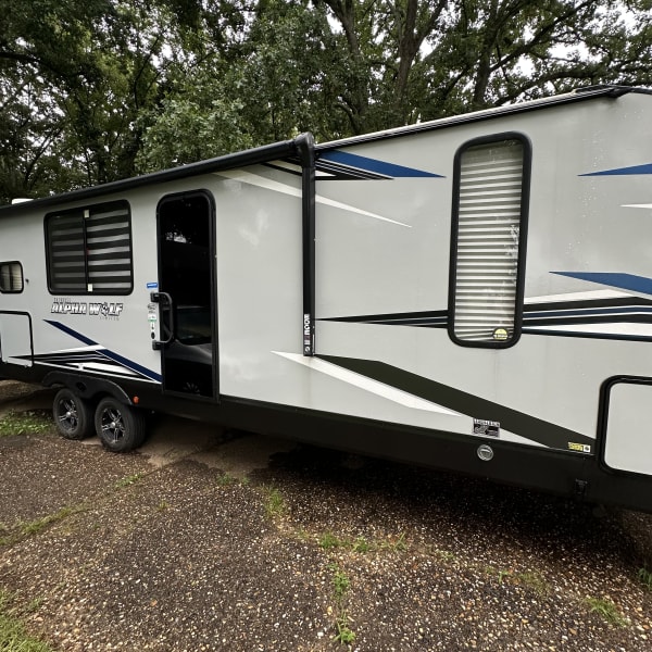 2021 Forest River Cherokee Alpha Wolf Travel Trailer available for rent in Jacksonville, Arkansas
