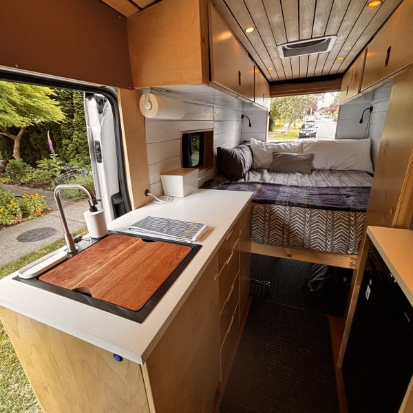 2021 Ford Transit Class B available for rent in Victoria, British Columbia