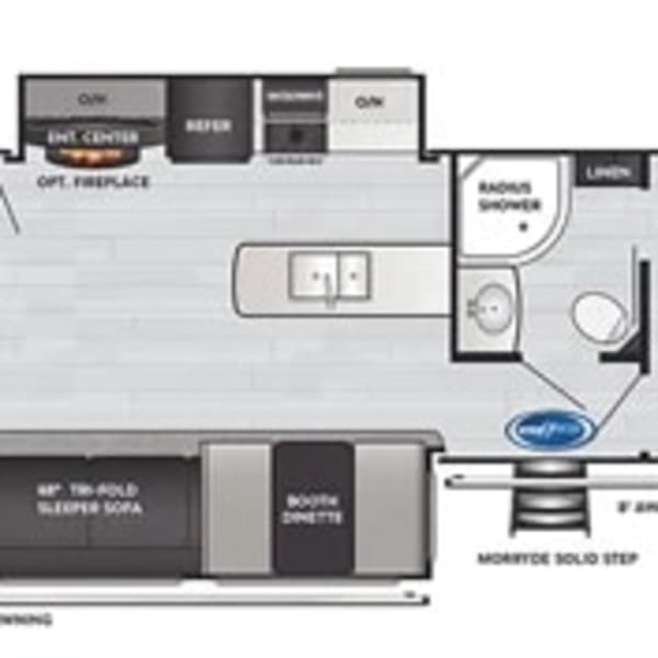 2022 Keystone RV Cougar Travel Trailer available for rent in Lexington, Virginia