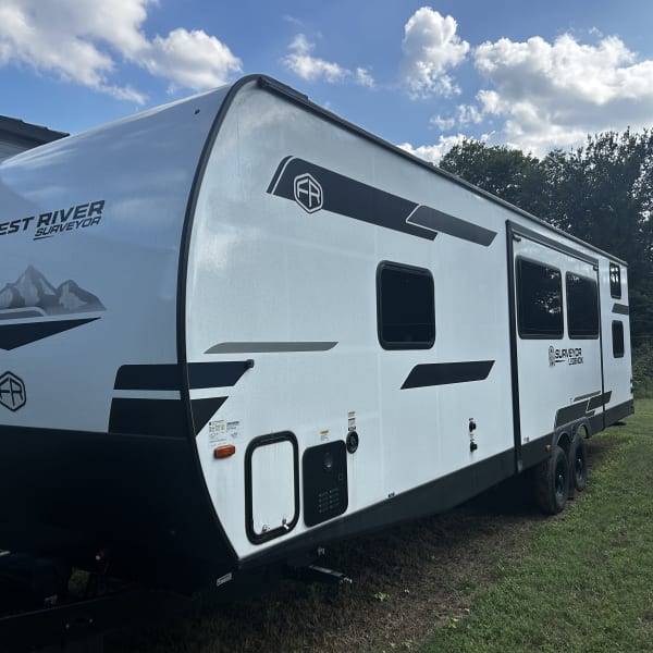 2025 Forest River Surveyor Legend X Travel Trailer available for rent in Waxahachie, Texas
