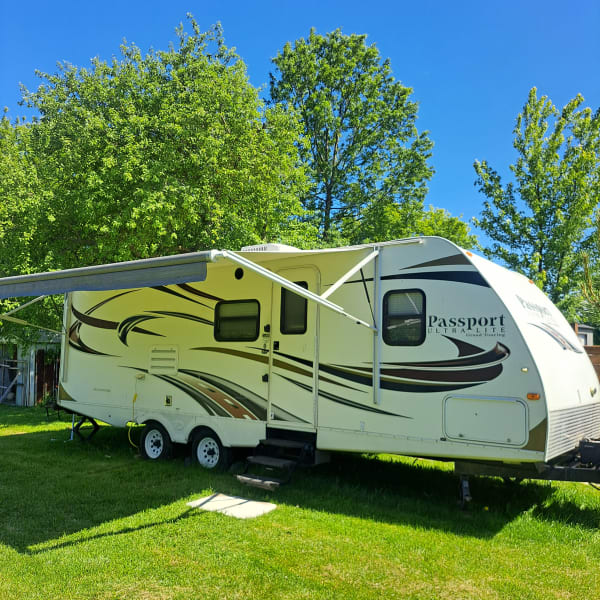 2012 Keystone RV Passport Ultra Lite Travel Trailer available for rent in Belle River, Ontario