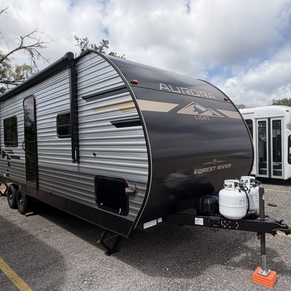 2026 Forest River Aurora Aurora Light Travel Trailer available for rent in San Antonio, Texas