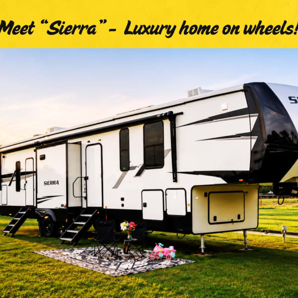 2023 Forest River Sierra Fifth Wheel available for rent in New Braunfels, Texas