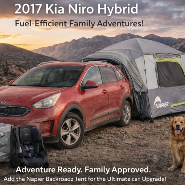 2017 Kia Niro Ex Hybrid Truck Camper available for rent in Henderson, Nevada
