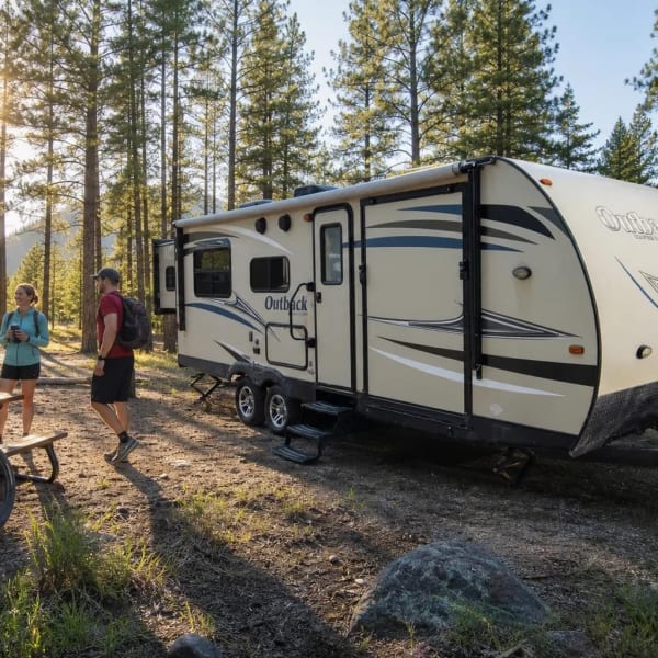 2017 Keystone Outback Toy Hauler available for rent in Kelowna, British Columbia