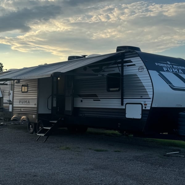 2025 Forest River Palomino Puma Travel Trailer available for rent in Lavaca, Arkansas