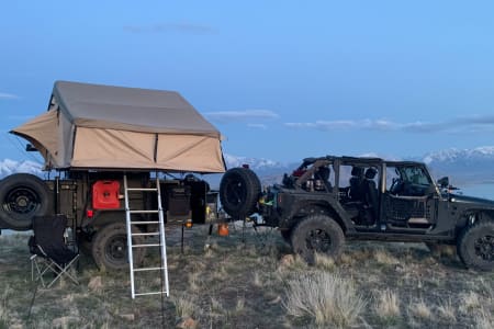 Geared4Utah -  Off-Road Scout Trailer with RTT by Smittybilt