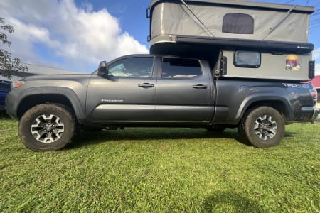 4X4 Tacoma camper truck