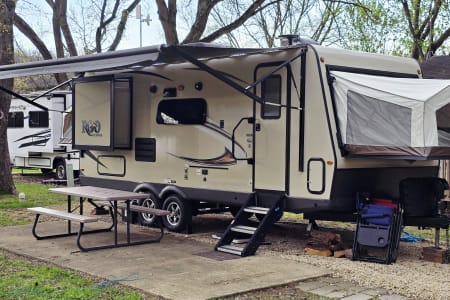 Glamp in style with this hybrid.