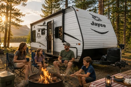 Camping for the Family of 4 is Near