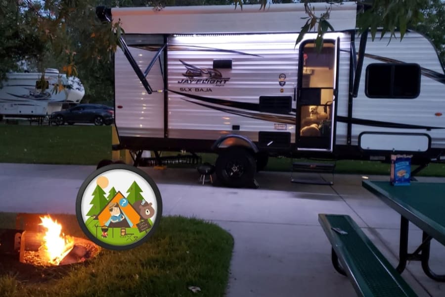 First trip with the brand new trailer!