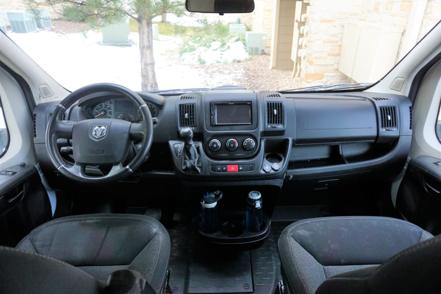 Automatic transmission w/ 20 MPG. All-season tires. Backup camera, Bluetooth, and AUX cord.