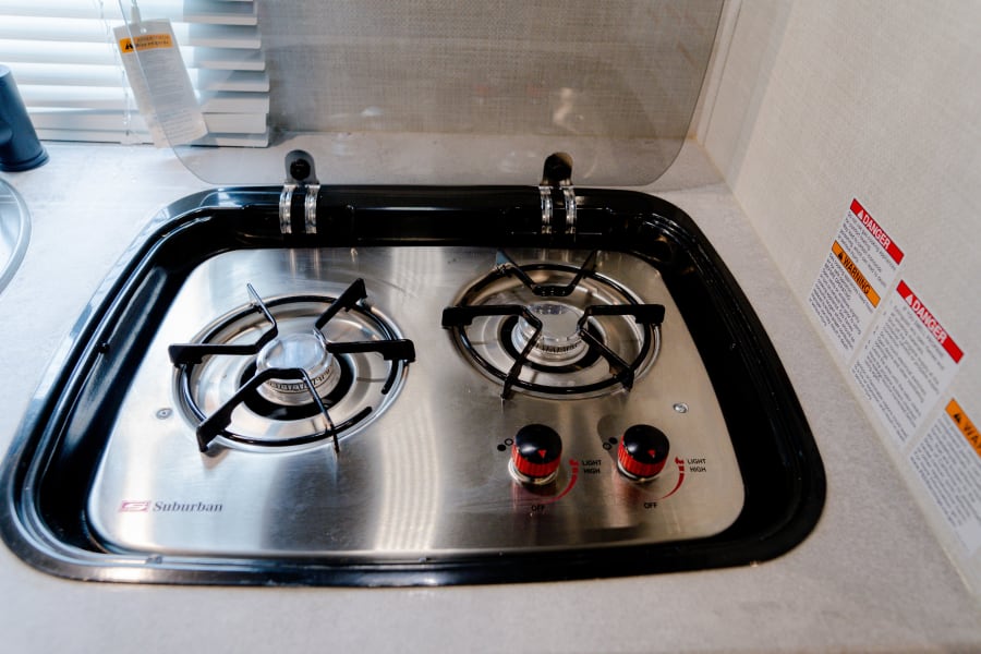 2 burner stove 