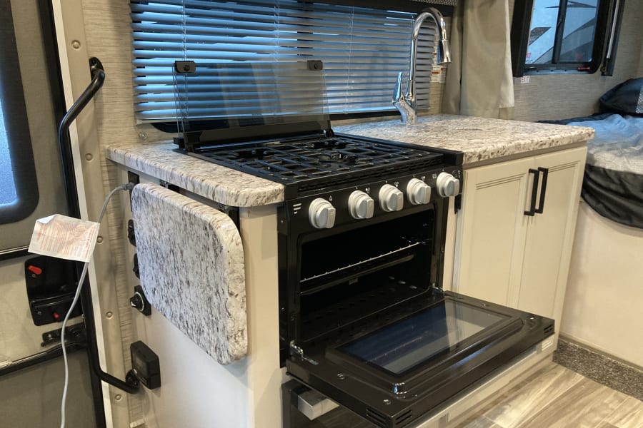oven door open