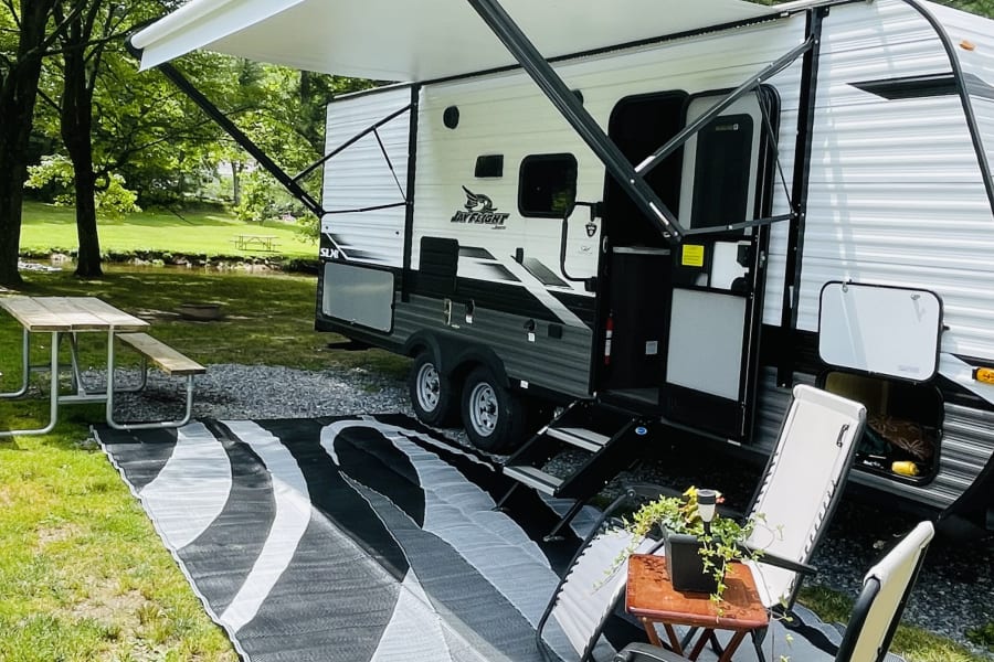 We will come and set up for you, all you have to do its come and enjoy your camping trip!
