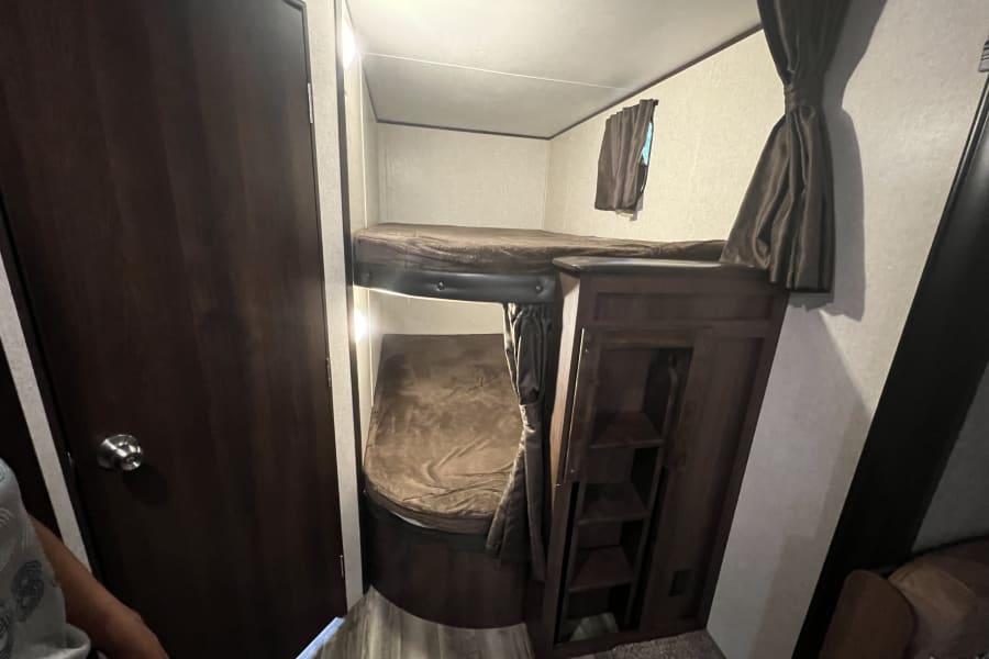 Rear bunks
