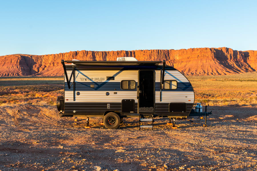 No other campers in sight!