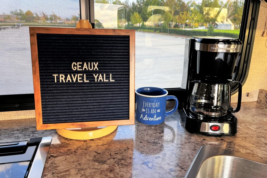 Choose making memories over material items and "geaux travel y'all!"