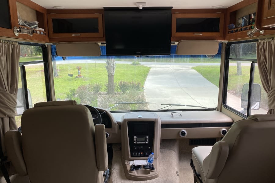 front console view 