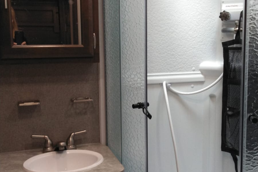 Large shower 