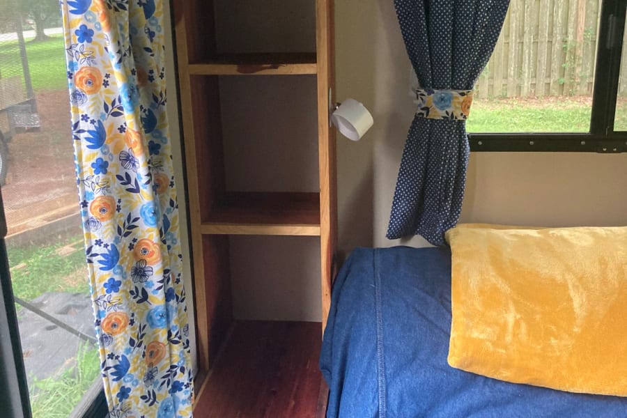 New Cedar corner cubby provides even more storage!