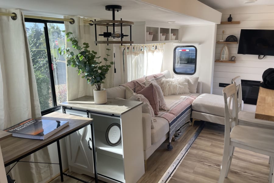Living room office combo 