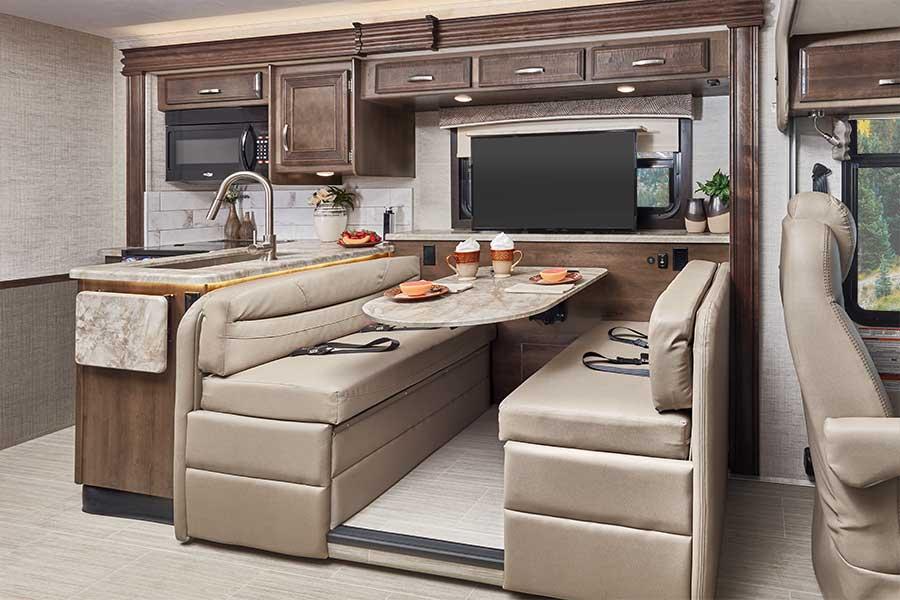 Cozy dining area
