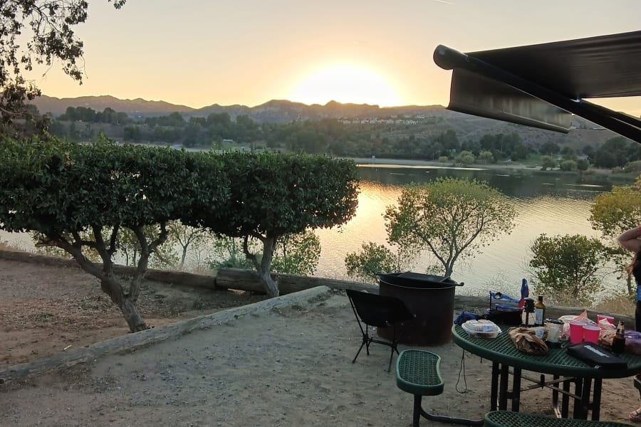 Out by the lake at Castaic