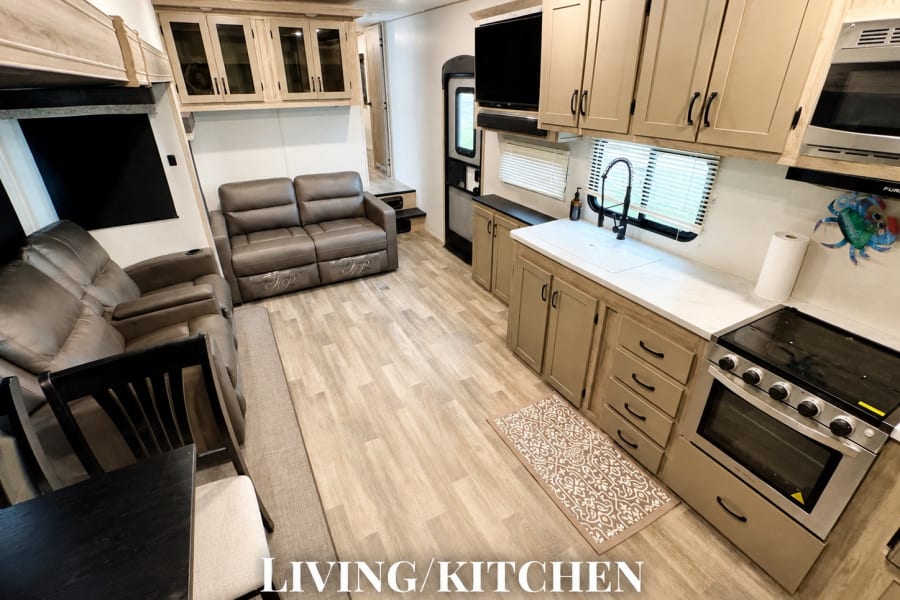 Living and Kitchen areas