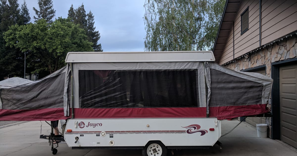 1994 Jayco travel tent trailer CMP Trailer Rental in Oakdale, CA