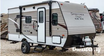 EASY & LIGHT TOW (under 3000lbs) with this 2018 K-Z Manufacturing Sportsman Classic