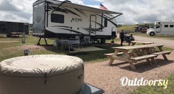 2017 Forest River Nitro XLR Toy Hauler Travel Trailer
