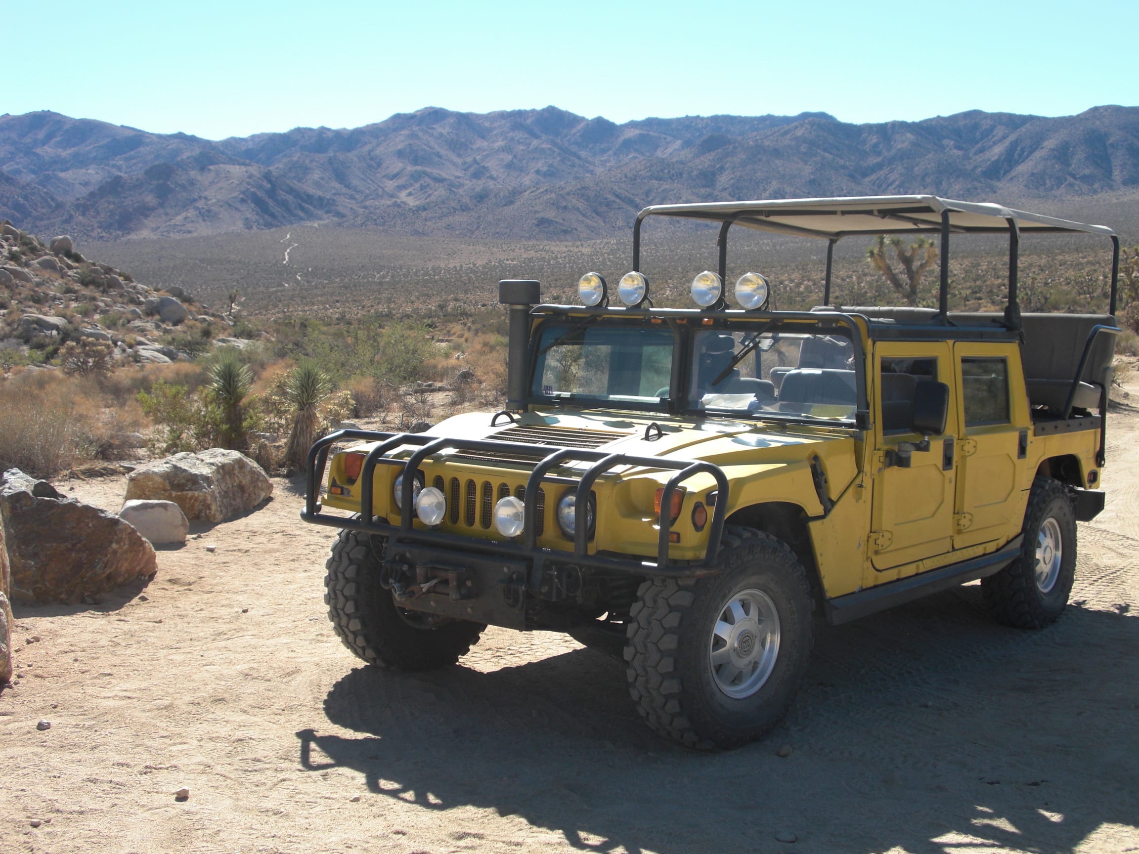 2003 Hummer H1 Truck Camper Rental in Rancho Mirage, CA Outdoorsy