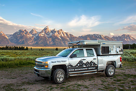 Hawk Four Wheel Camper On Chevy Silverado