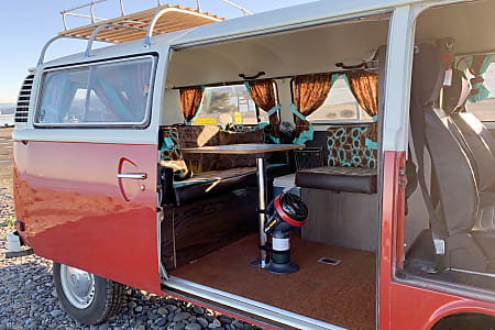 1977 Volkswagen Vw T2 Motor Home Camper Van Rental In Port Angeles